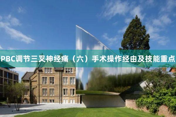 PBC调节三叉神经痛（六）手术操作经由及技能重点